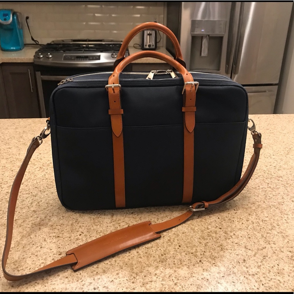 Stuart & Lau the carry briefcase - double